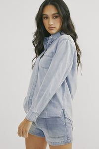 Boyfriend Denim Shirt