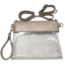 Fashion See Thru Transparent Clutch Crossbody Bag