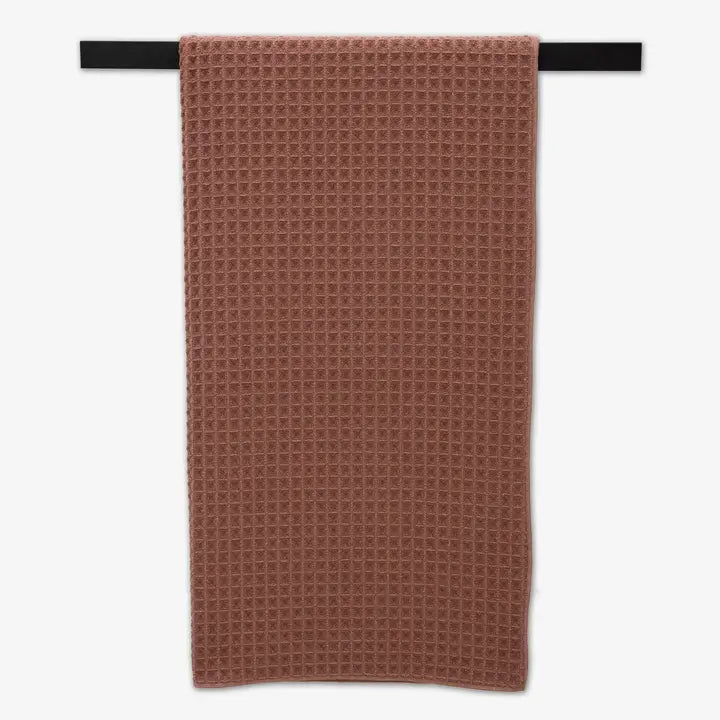 Geometry Waffle Bath Towels