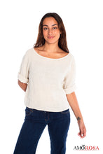 Amorosa Beige SS Top-Beige