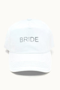 Metallic "BRIDE" Ball Cap