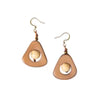 Tagua-Aztec Earrings