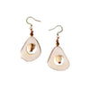 Tagua-Aztec Earrings