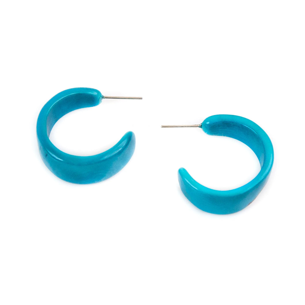 Tagua-Dafne Earrings