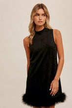 Black Mock Neck Dress