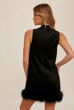 Black Mock Neck Dress