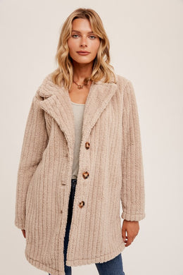 Beige Cozy Coat