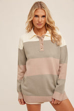 Colorblock Comfort Sweater Tunic