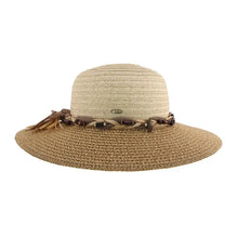Two-Tone Wide Brim Sun Hat