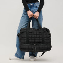 Globetrotter Quilted Nylon Puffer Travel Weekender