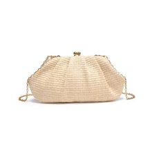 Triana Straw Frame Clutch