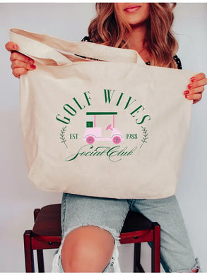 Golf Wives Social Club Bag