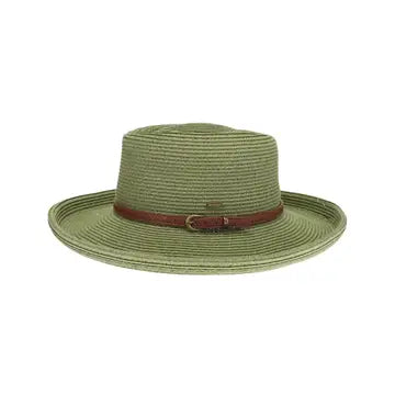 Belt Band C.C Boater Sun Hat
