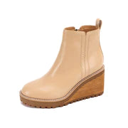 Arten Wedge Ankle Boot-Sand