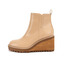 Arten Wedge Ankle Boot-Sand