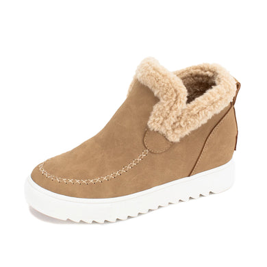 Moritz Shearling Wedge Sneaker Boot