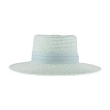 Pleated Trim Wide Brim