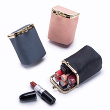 Leather Pocket Wallet with Mirror