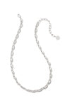 BAILEY CHAIN NECKLACE SILVER