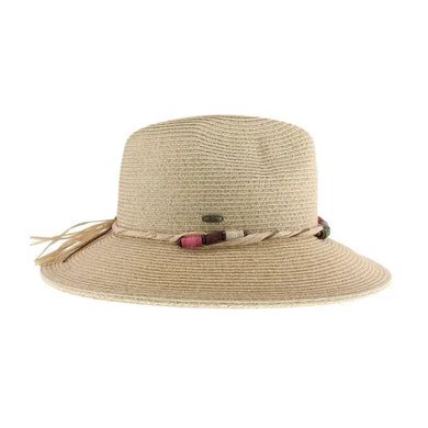 Trim Straw C.C Panama Hat