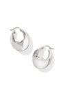 LIANA HOOP EARRINGS SILVER