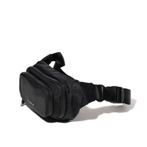 On The Go Belt Bag Waist Pack-Black Twill