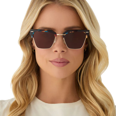 Capri-confetti tortoise brown sunglasses