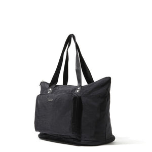 Carryall Expandable Packable Tote-Black