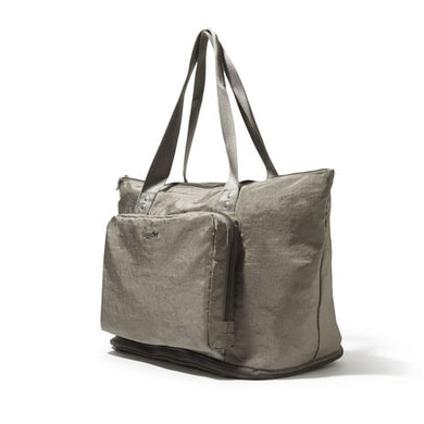 Carryall Expandable Packable Tote-Sterling Shimmer