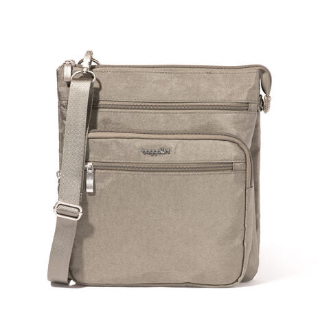 Baggallini-Out And About Crossbody-Sterling Shimmer