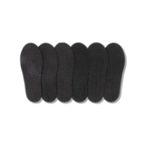 Footliners w/Non-Slip Heel-3pk