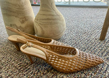 Wand Sling Heels-Tan