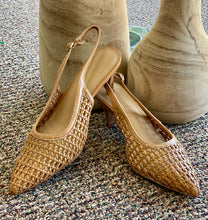 Wand Sling Heels-Tan
