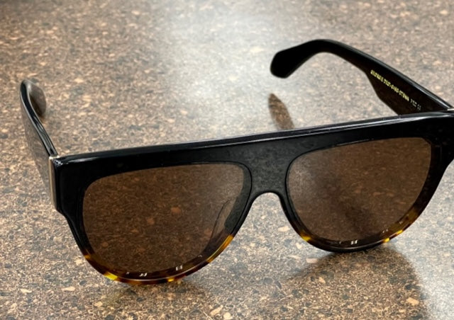 Diff Georgie Black Wild Tort Ombre + Brown Sunglasses – Shop  display picture 1