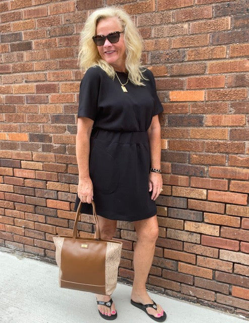 Aire.cinched T-shirt Dress