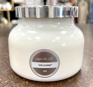 Volcano White Signature Jar, 19 oz
