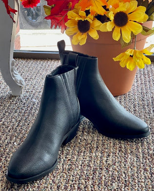 Laverne Black Booties