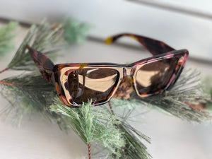 Diff Aura Sunglasses-Tortoise+Brown