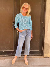 LuLuB V-Neck 3/4 Slv Top-RPNY