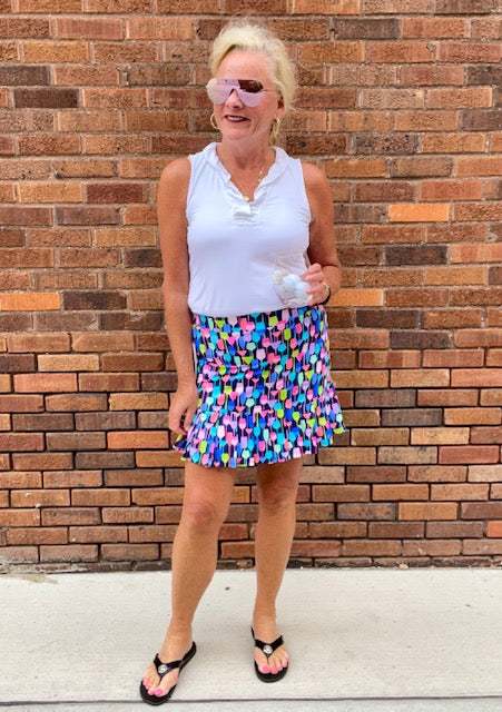 LuLuB-Flounce Skort-WINN