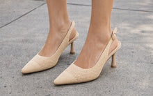Viva Slingback Heel-Taupe