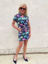 BeachTime-SSlv Collar Top-PLMT