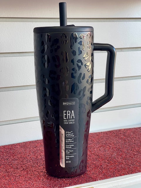 Gobelet BrüMate New Era 40 Oz - Motif Léopard Onyx - Isotherme