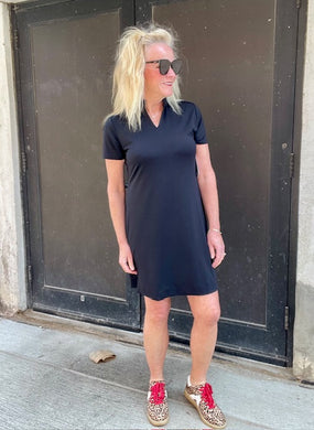 LuLuB-SS Dress-Black