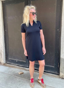 LuLuB-SS Dress-Black