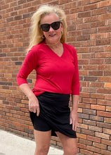 LuLuB-Zip Skort-Black