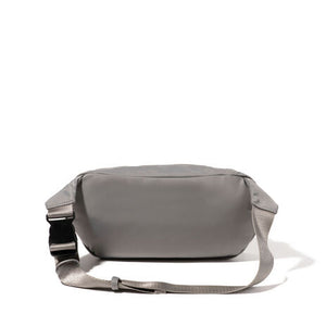 On The Go Large Belt Bag Waist Pack-Steel Grey Twill