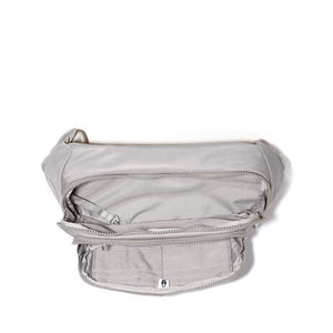 On The Go Large Belt Bag Waist Pack-Steel Grey Twill