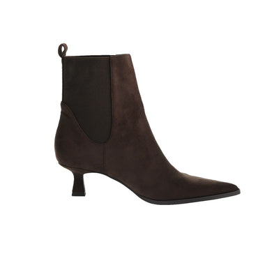 Novva Suedette Booties-Brown