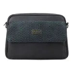 SixTease Shoulder Bag-Leather Black